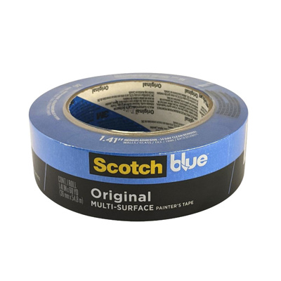 3M Blue Painters Tape, 1-1/2in x 180ft