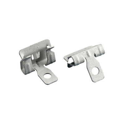 Erico Intl Hammer-on Flange Clips, 5/16-1/2in