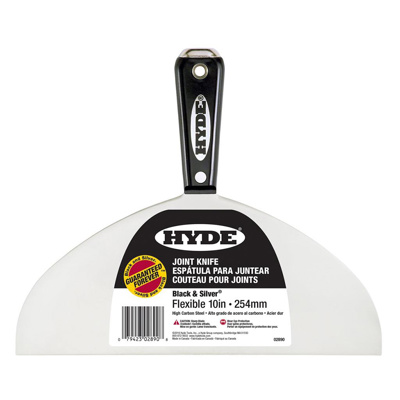 Hyde Tools Carbon Steel Flexible Hammerhead Joint Knife, 10in