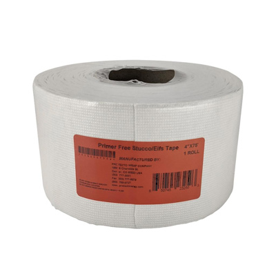 Protecto Wrap Primer-Free Stucco Tape, 4in x 75ft
