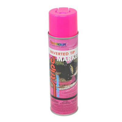 Seymour Pink Fluorescent Upside Down Paint, 20oz Solvent Based