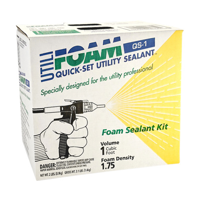 DuPont UtiliFoam Quick-Set Foam, 1 Cubic Foot, Case of 12 Kits