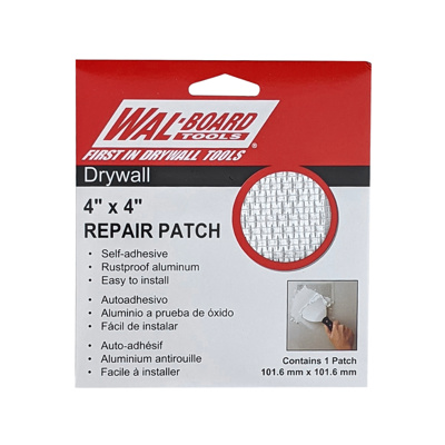 Wal-Board Drywall Repair Patch, 4in x 4in